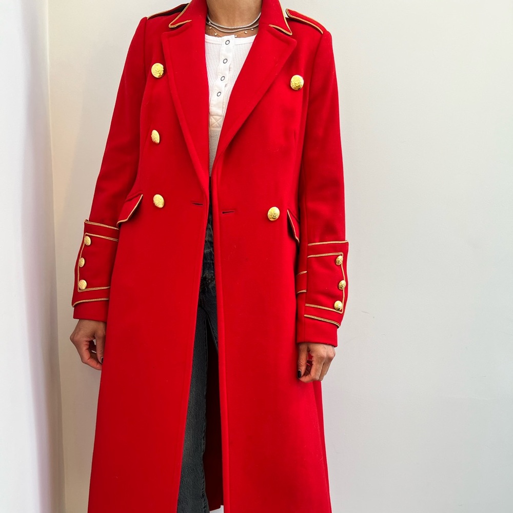 Banana Republic X Olivia Palermo Military Coat